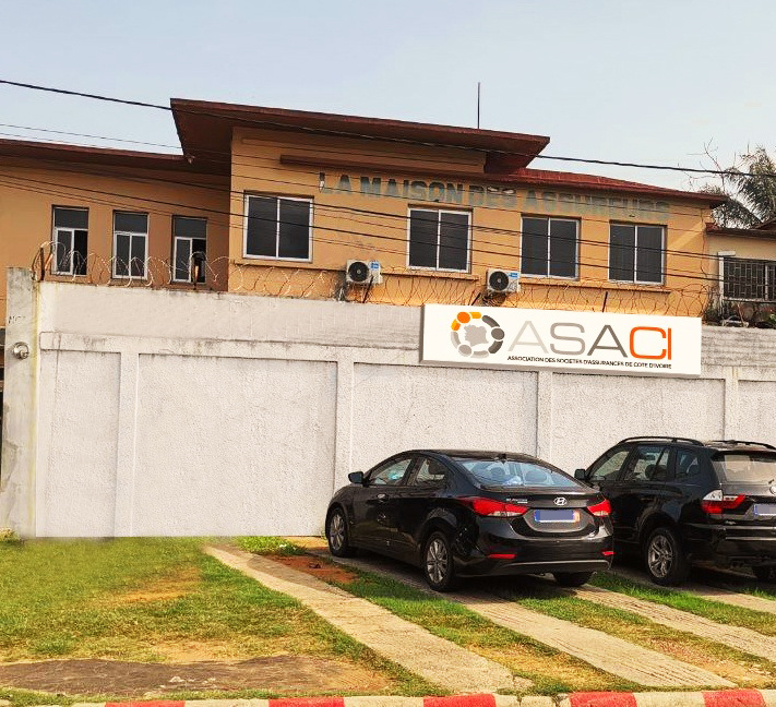 office laptop working